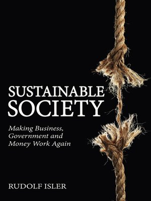 cover image of Sustainable Society
